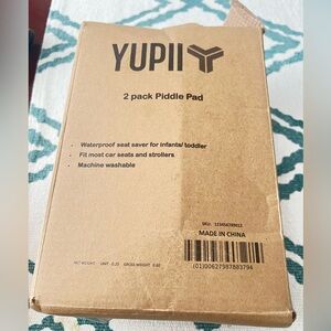 YUPII 2 Pack Piddle Pad for Infants/Toddler